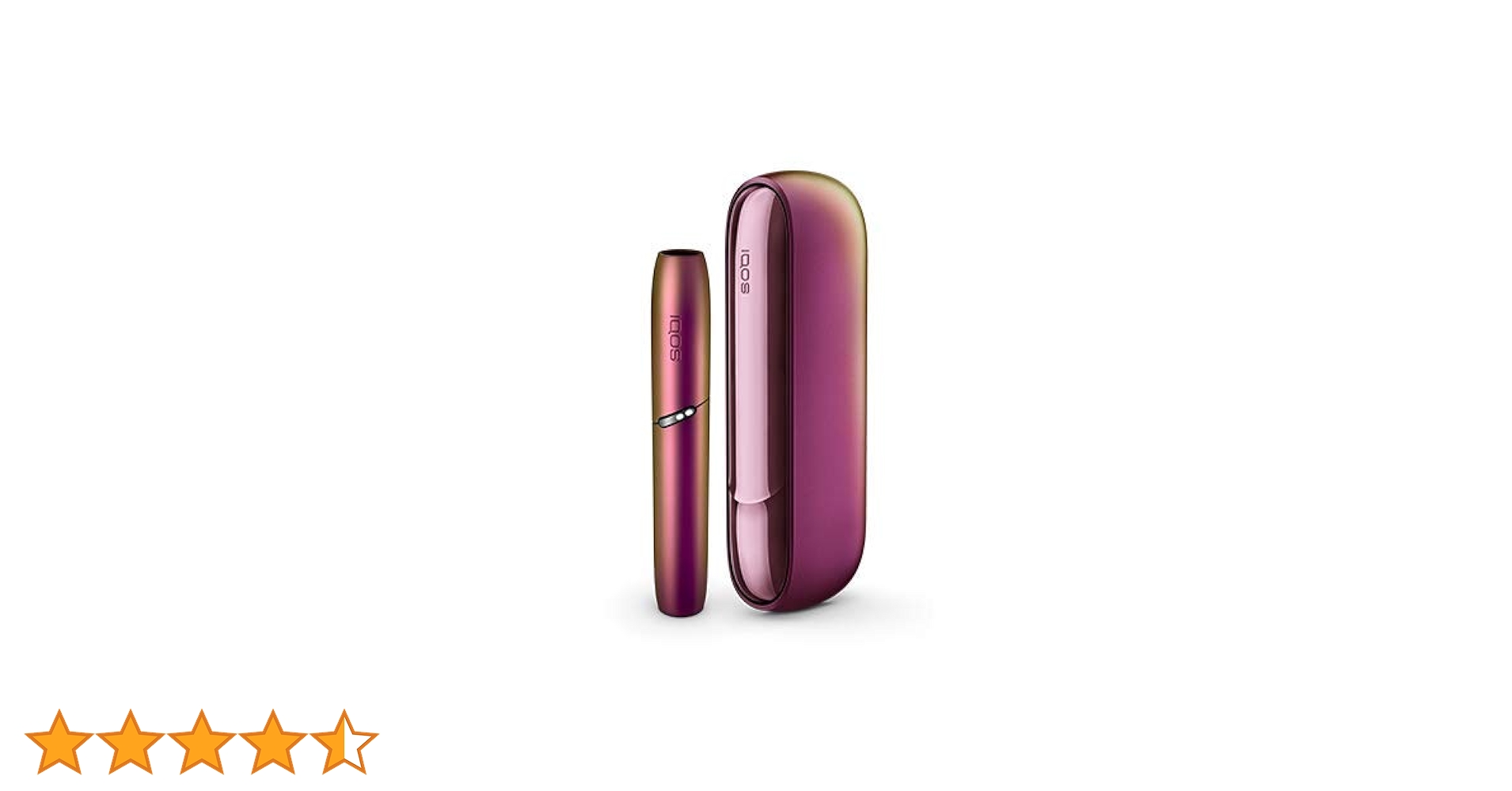 IQOS 3 DUO 限定版 パープル IQOS 3 DUO、限定カラー「玉虫色」。角度によって色が変化